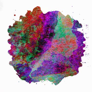 Soyut suluboya tasarımı, boyanmış doku arkaplanı