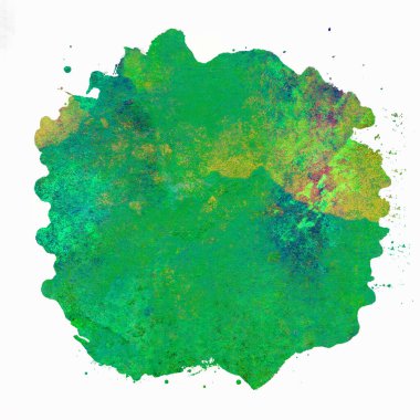 Soyut suluboya tasarımı, boyanmış doku arkaplanı