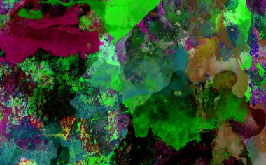 Soyut suluboya tasarımı, su boyalı doku arkaplanı