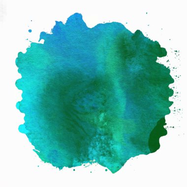 Soyut suluboya tasarımı, boyanmış doku arkaplanı