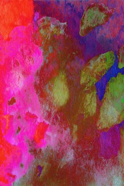 Soyut suluboya tasarımı, boyalı su dokusunu temizler.