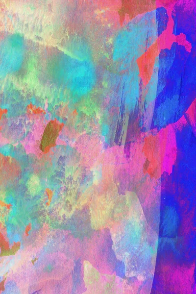 Abstract Watercolor Design Wash Aqua Painted Texture Close — Stock Photo, Image