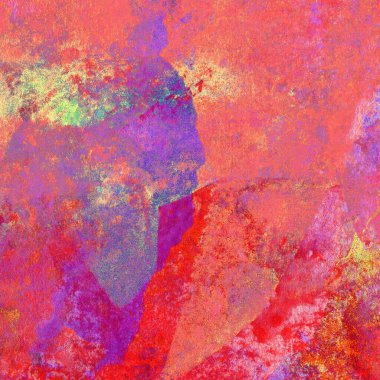 soyut grunge renkli doku arkaplanı.