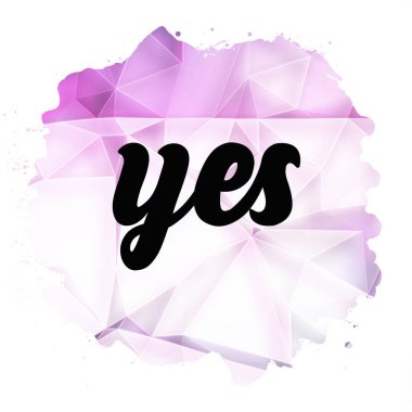 evet soyut renkli arkaplan hakkında kelime 