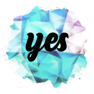 evet soyut renkli arkaplan hakkında kelime 