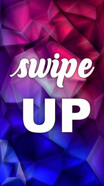 Soyut renkli arkaplanda metni yukarı kaydır 