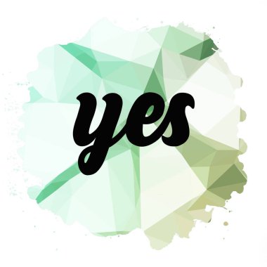 evet soyut renkli arkaplan hakkında kelime 