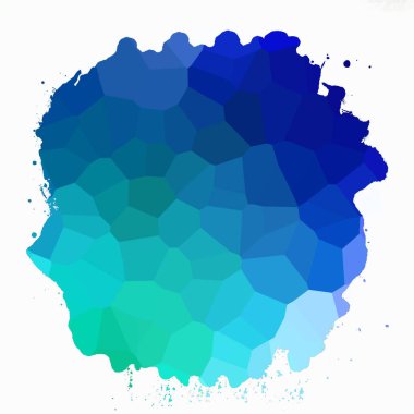 Duvar kağıdı arkaplanı için modern soyut çokgen şekli