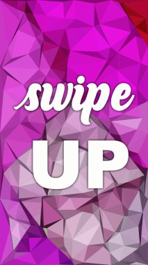 Soyut renkli arkaplanda metni yukarı kaydır 