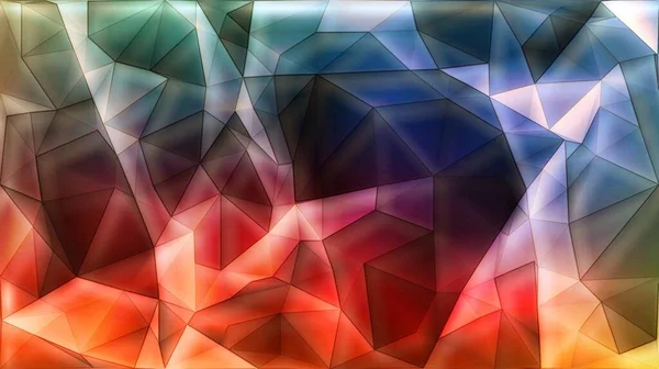 Αφηρημένο Πολύχρωμο Φόντο Γεωμετρικού Μοτίβου — Φωτογραφία Αρχείου