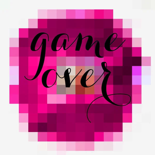 Game Concept Kleurrijke Banner — Stockfoto