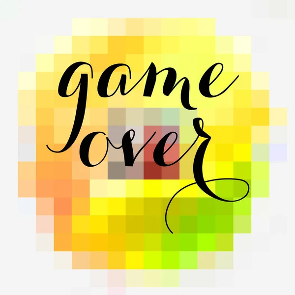 Game Concept Kleurrijke Banner — Stockfoto