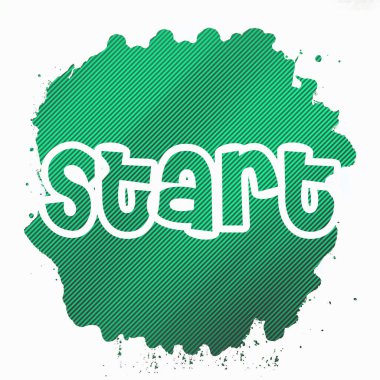 soyut renkli arkaplanda metni başlat