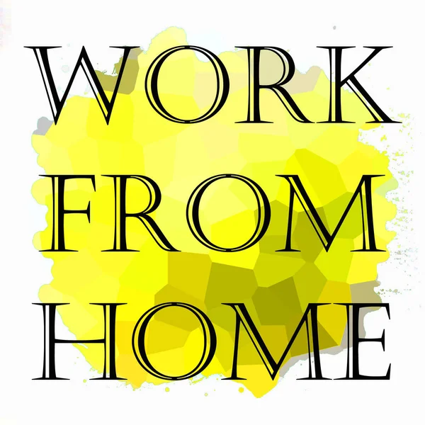 Soyut renkli arkaplan üzerindeki ev cümlesinden çalış