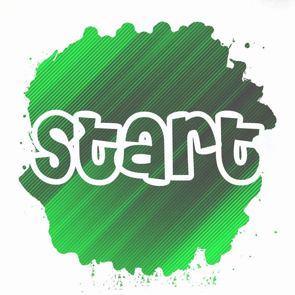 soyut renkli arkaplanda metni başlat