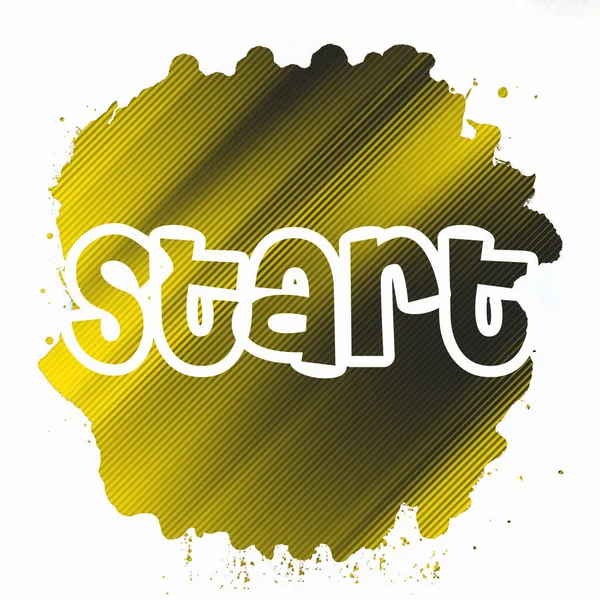 start text on abstract colorful background