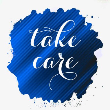 soyut renkli arkaplanda özen cümlesine dikkat et