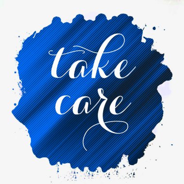 soyut renkli arkaplanda özen cümlesine dikkat et