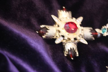 Bir mücevherin yakın görüntüsü