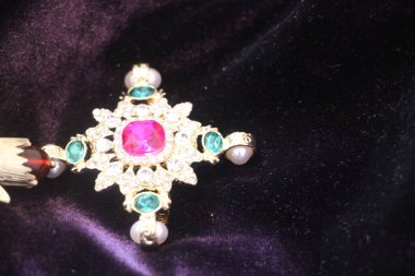 Bir mücevherin yakın görüntüsü