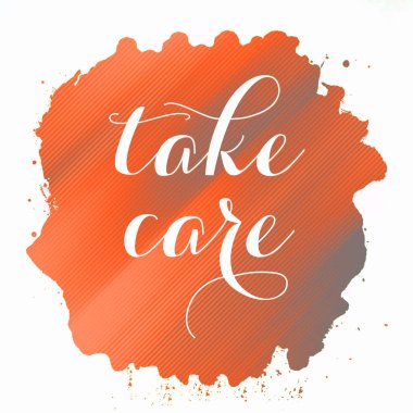 soyut renkli arkaplanda özen cümlesine dikkat et