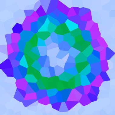 soyut renkli doku arkaplanı, kristalize kavram 