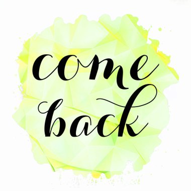 Soyut renkli arkaplan hakkındaki metni geri getir