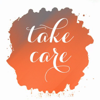 soyut renkli arkaplanda özen cümlesine dikkat et