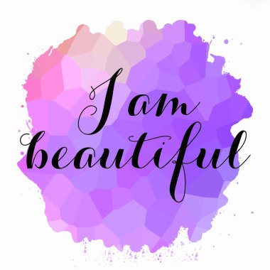 Ben soyut renkli arkaplan üzerine güzel bir metinim. 