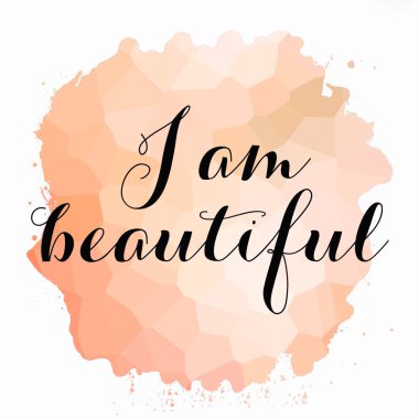 Ben soyut renkli arkaplan üzerine güzel bir metinim. 