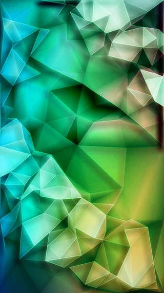 Abstrato Colorido Geométrico Vista Fundo — Fotografia de Stock