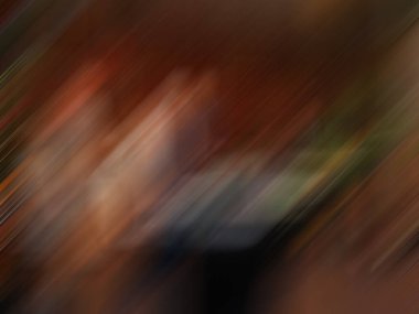 Karanlıkta bulanık ışık