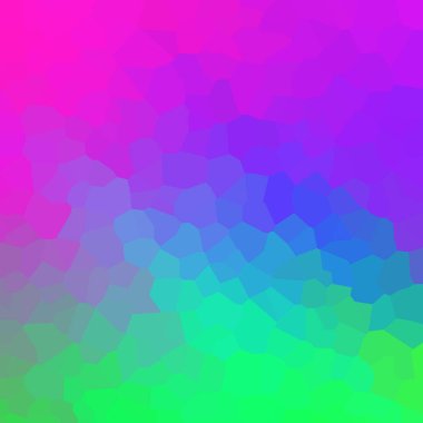 çok renkli arka plan, sarı, kırmızı çokgen tasarım çizimi. Origami origamisindeki eğim açıları ve gradyanı içerir..