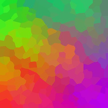 çok renkli yeşil, kırmızı çokgen tasarım, üçgen desen