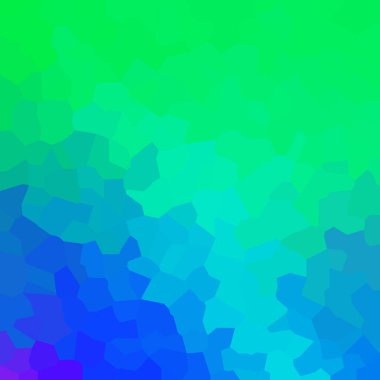 Açık yeşil, sarı, mavi çokgen desen, üçgenlerden oluşur. İşiniz için gradyan tasarımı. Origami biçiminde geometrik arkaplan