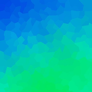 soyut vektör boyalı - mavi mozaik arkaplan