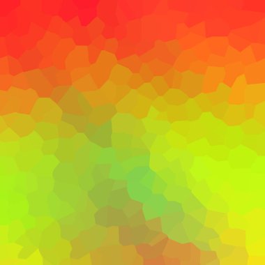 Açık yeşil, sarı vektör üçgeni soyut örtüsü. Renkli çokgen geometrik desen, origami tarzı. Web tasarımınız için yepyeni bir biçim.