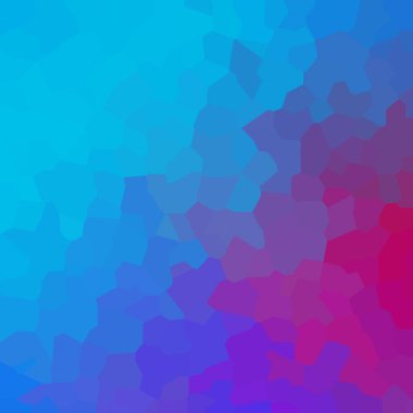 Farklı geometrik elementlere sahip soyut renkli mozaik arkaplan. vektör illüstrasyonu