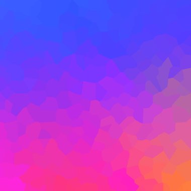 Renkli soyut çizim ve gradyan. Yepyeni tasarım