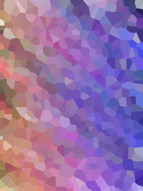 Değişik renklerde renkli mozaik