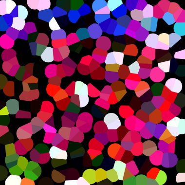 Çemberlerin soyut renkli arkaplanı