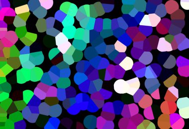 çok renkli gradyan kareler deseni