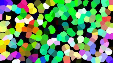 Renkli bir geçmiş. Vektör illüstrasyonu