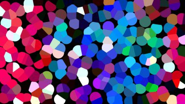 Yıldızlı soyut renkli arkaplan