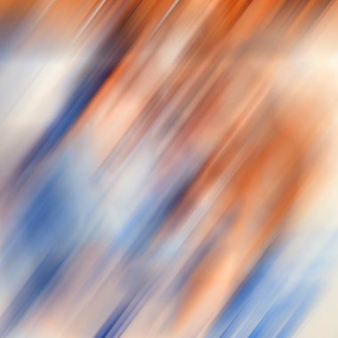 Turuncu ve mavinin bulanık arkaplanı