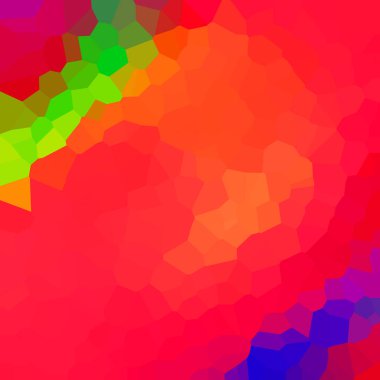 üçgenli renkli soyut arkaplan ve metin için boşluk