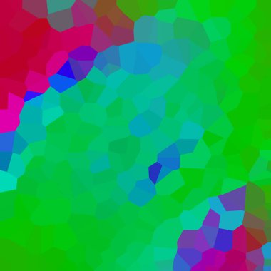 Üçgenlerin soyut renkli arkaplanı. vektör illüstrasyonu