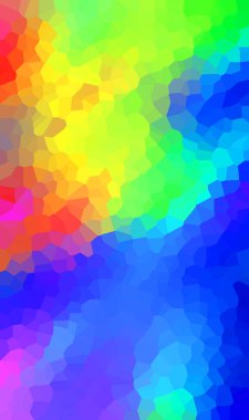 Rays ile Renkli Soyut Arkaplan, Radyal hareket bulanık arkaplan.