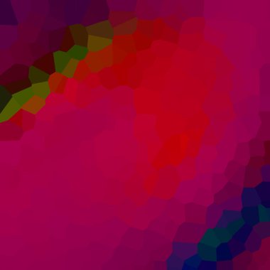 Renkli soyut çizim ve gradyan. Yepyeni tasarım