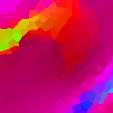 renkli çokgen mozaik arkaplan, vektör illüstrasyonu